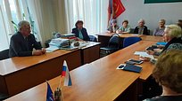 Депутат Совета депутатов Одинцовского городского округа Сергей Лахваенко выступил с отчётом о проделанной работе за минувший год перед жителями