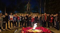 Депутаты приняли участие в патриотической акции «Свеча памяти» в Одинцове