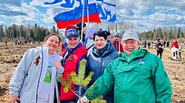 Депутаты приняли участие в эколого-патриотической акции «Лес Победы»