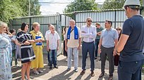 Депутаты проинспектировали ход строительства пристройки к Одинцовской гимназии № 14