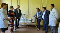 Депутаты посетили Клинический центр восстановительной медицины и реабилитации в Звенигороде