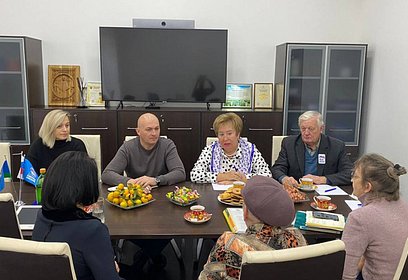 Депутаты провели встречу с инициативной группой жителей города Одинцово по вопросам работы управляющей компании