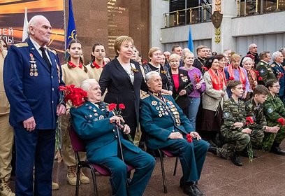 Одинцовская делегация дала старт Х эстафеты «Салют Победе!» в городе-герое Москва