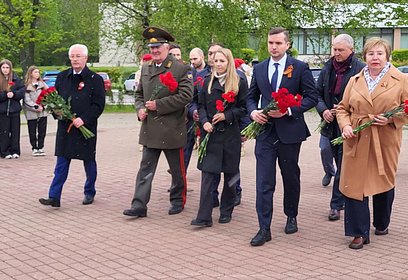 Депутаты приняли участие в памятных митингах, посвященных 79-ой годовщине Победы в Великой Отечественной войне.