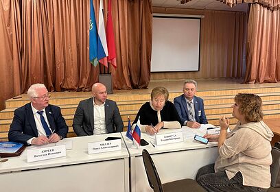 Депутаты пообщались с жителями ТУ Жаворонковское