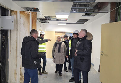 Депутаты проинспектировали строительство новой поликлиники в Заречье