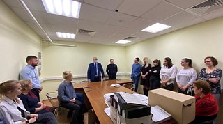 Заместитель председателя Совета депутатов выступил с отчетом о проделанной работе