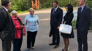 Депутаты пообщались с больными в Звенигородской больнице