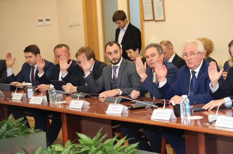 Голосование, Плановое заседание Совета депутатов Одинцовского округа прошло 30 января
