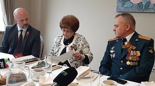 Фото: Депутаты поздравили ветеранов с Днём Победы