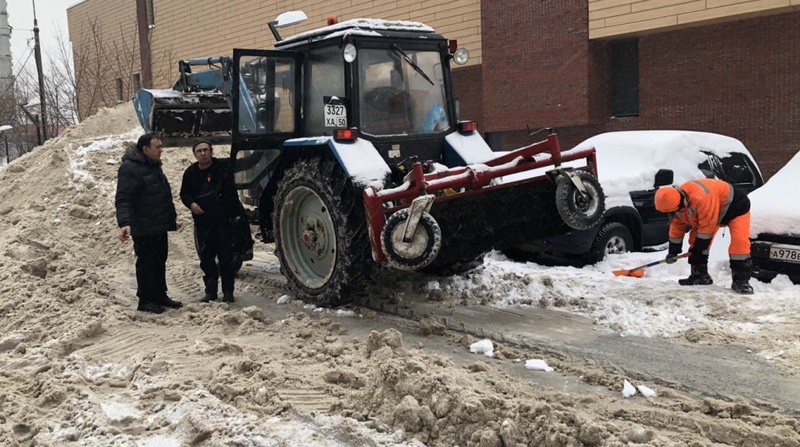 Техника, Депутаты проконтролировали ход проведения снегоуборочных работ