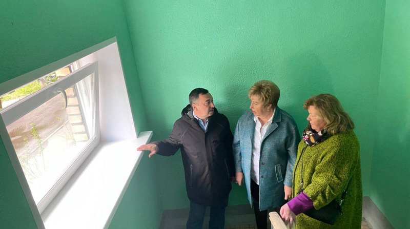 Депутаты проверили ход ремонта в домах Голицыно, Июнь
