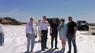 Депутаты проверили ход рекультивации полигона ТКО «Часцы»