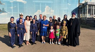 В поселке Новый Город отметили 110-летие военно-воздушных сил России