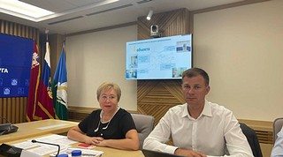 Татьяна Одинцова приняла участие в еженедельной планерке Главы