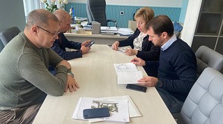 Председатель Совета депутатов провела встречу по благоустройству Коммунистического проспекта в г. Голицыно
