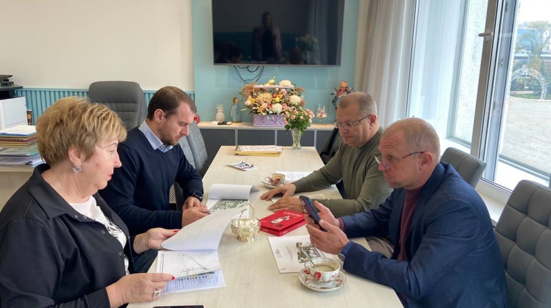 Председатель Совета депутатов провела встречу по благоустройству Коммунистического проспекта в г. Голицыно, 2022