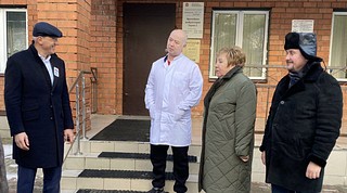 Рабочий визит депутатов в поселке Горки-2