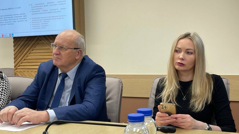 Встреча прошла под председательством главы Одинцовского городского округа Андрея Иванова, 2022
