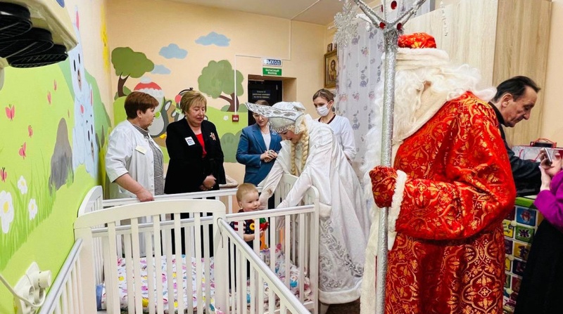 В рамках регионального благотворительного проекта «Добрая комната» 21 декабря в Одинцовской областной больнице появилась социальная палата для детей, 2022