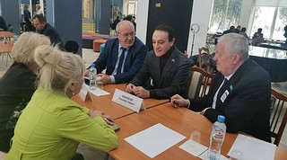 7 февраля депутаты Совета депутатов Одинцовского городского округа Александр Гусев, Михаил Солнцев и Владимир Виницкий провели прием населения по личным вопросам в администрации территориального управления Часцовское