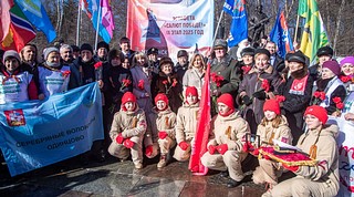 Военно-патриотическая эстафета «Салют Победе!» стартовала в Одинцовском городском округе