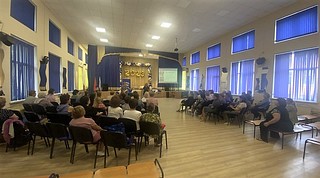 28 июня Председатель окружного Совета депутатов Татьяна Одинцова выступила с отчетом о проделанной работе за 2022 год в актовом зале Одинцовской гимназии № 7 в городе Одинцово и в здании Одинцовского центра эстетического воспитания