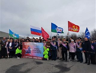 Делегация Одинцовского округа посетила город-герой Мурманск в рамках эстафеты «Салют Победе!»