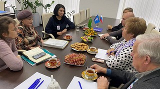 Депутаты провели встречу с инициативной группой жителей города Одинцово по вопросам работы управляющей компании