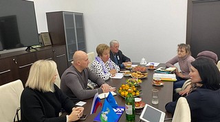 Депутаты провели встречу с инициативной группой жителей города Одинцово по вопросам работы управляющей компании
