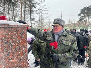 15 февраля возле Мемориала воинской Славы в городе Одинцово прошел памятный митинг, приуроченный ко Дню воинов-интернационалистов
