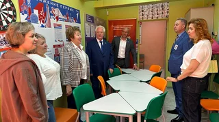 22.08.2025 депутаты Совета депутатов Одинцовского городского округа посетили Голицынскую среднюю общеобразовательную школу № 2 в городе Голицыно и Жаворонковскую среднюю общеобразовательную школу в селе Жаворонки